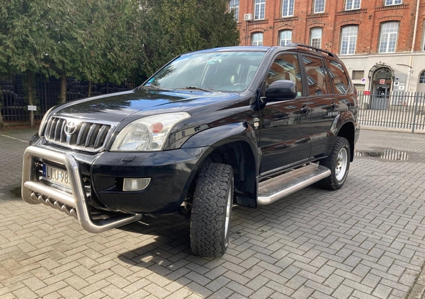 Toyota Land Cruiser cena 102090 przebieg: 320000, rok produkcji 2006 z Łódź małe 497